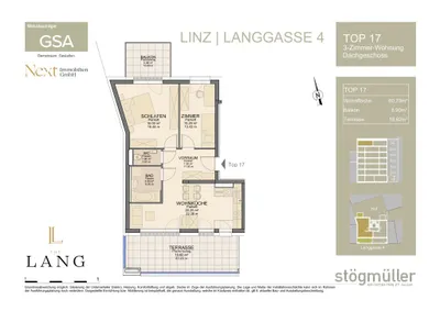 5-Zimmer-Wohnung kaufen in Linz – 101 m² – Bild 9 von 9