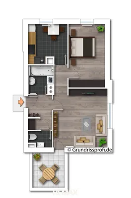 2-Zimmer-Wohnung kaufen in Urfahr-Umgebung – 54,63 m², € 229.000 – Bild 10 von 10