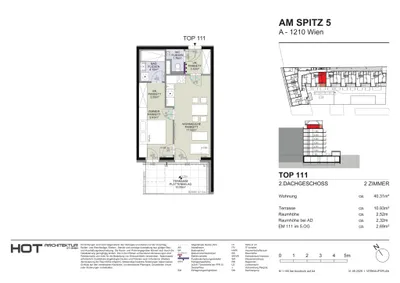 2-Zimmer-Wohnung kaufen in Wien – 40,31 m², € 331.800 – Bild 6 von 6