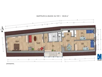 4-Zimmer-Wohnung mieten in Leibnitz – 110 m², € 980 – Bild 26 von 27