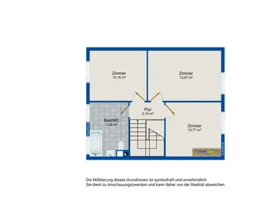 4-Zimmer-Haus kaufen in Mödling – 88 m², € 360.000 – Bild 24 von 25