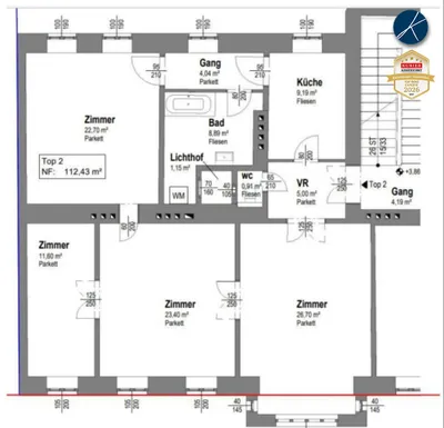 4-Zimmer-Wohnung kaufen in Wien – 112,43 m², € 599.000 – Bild 5 von 13