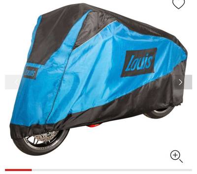 Motorrad Abdeckplane Indoor Stretch L, Indoor Motorrad Abdeckplane Atmungsaktiv, Motorrad-Garage Für Den Innenbereich - 250x100x130 Cm Schwarz | L | 41072