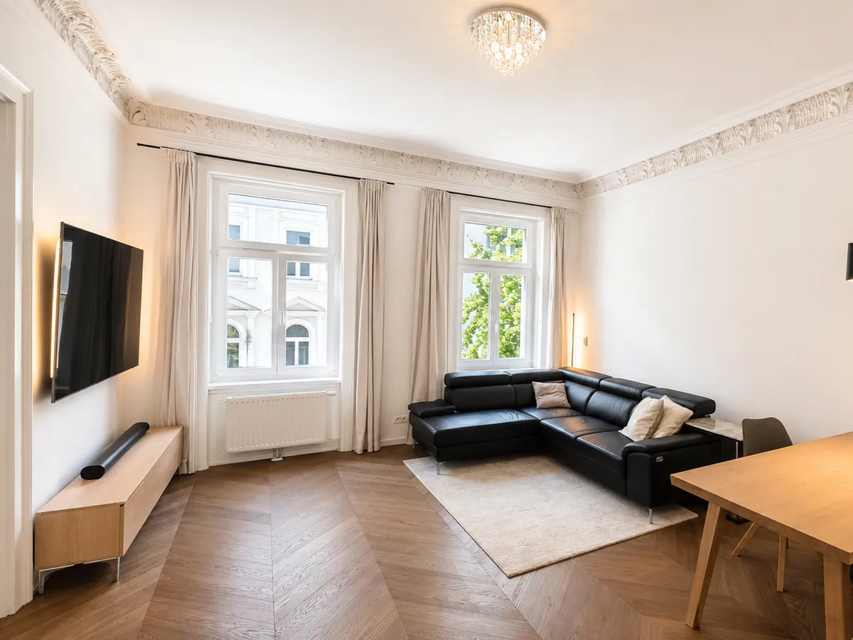 Kernsanierte 3-Zimmer-Altbauwohnung mit Stil - provisionsfrei, Wien