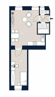 2-Zimmer-Wohnung kaufen in Wien – 37,61 m², € 165.000 – Bild 5 von 6