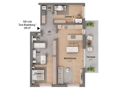 3-Zimmer-Wohnung kaufen in Wien – 101,64 m², € 769.900 – Bild 8 von 10