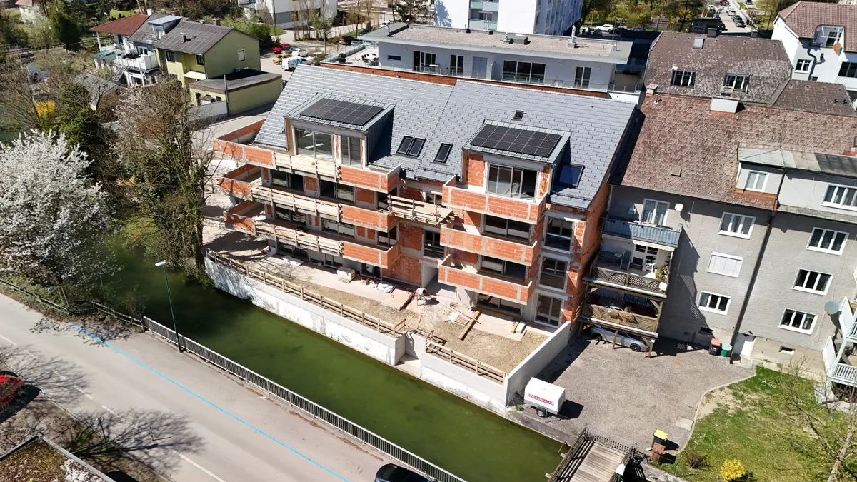 Moderne 3-Zimmer-Gartenwohnung direkt am Mühlbach - Erstbezug! - Ansicht 3