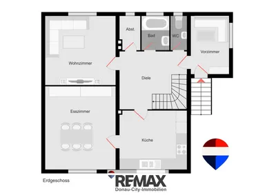 5-Zimmer-Haus kaufen in Tulln – 115 m², € 295.000 – Bild 15 von 16