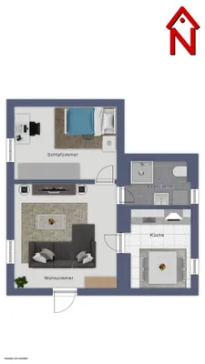 2-Zimmer-Wohnung kaufen in Graz – 45 m², € 169.000 – Bild 10 von 10
