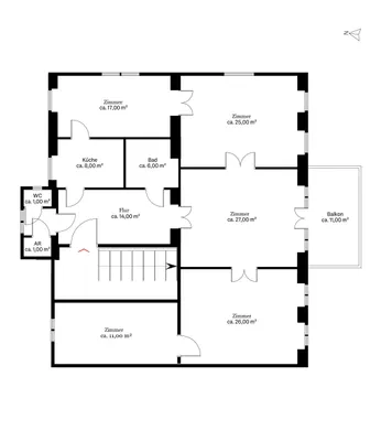 10-Zimmer-Immobilie mieten in Wien – 270 m², € 7.103 – Bild 19 von 20