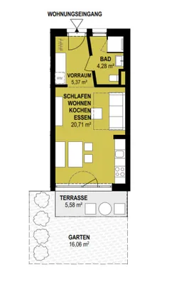 Wohnung kaufen in Liezen – 30,35 m², € 277.256 – Bild 14 von 14