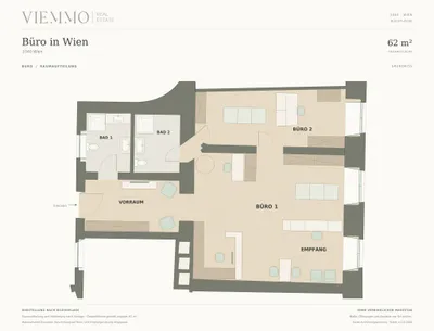 2-Zimmer-Gewerbeimmobilie mieten in Wien – 62 m², € 21 – Bild 14 von 14