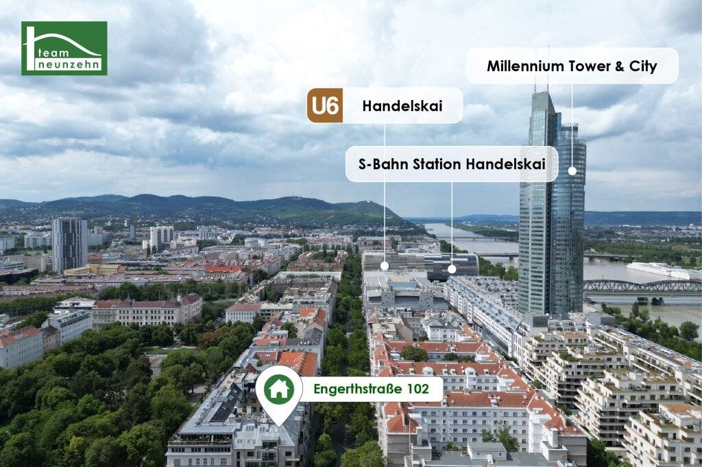 Engerth 102- 5 Minuten zu U6 und S-Bahn HANDELSKAI! Hochwertige Einbauküchen und moderne Architektur! - JETZT ZUSCHLAGEN – pohled 3