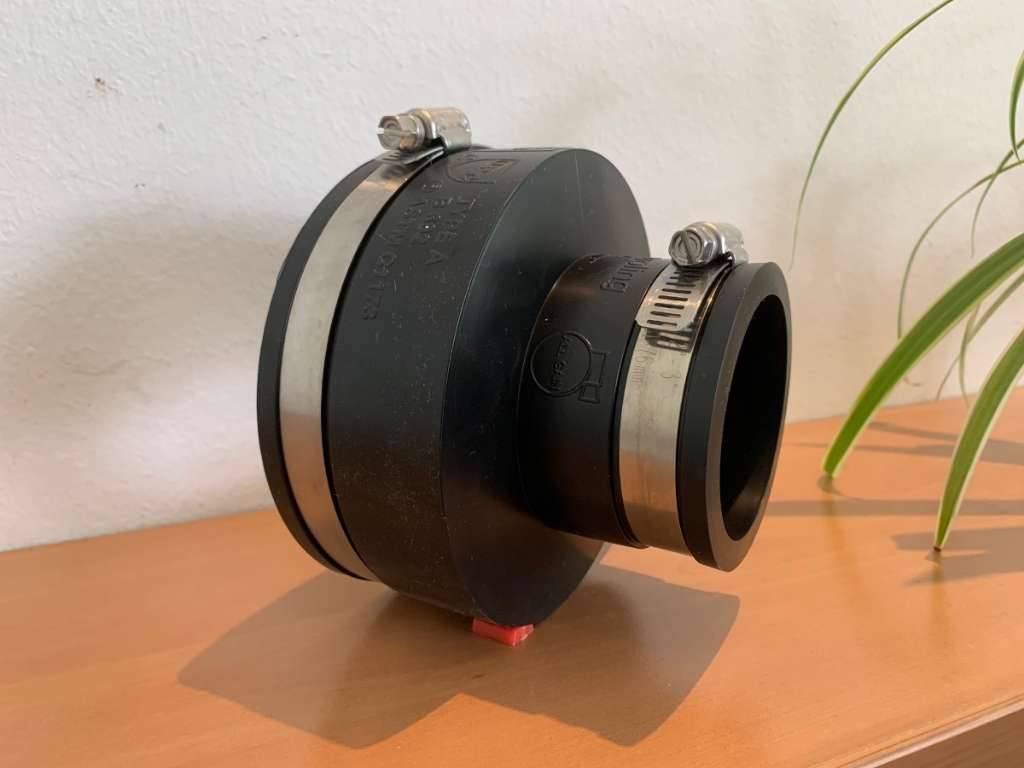 Flexible Reduziermuffe 110 x 63 mm NEU Gummireduzierung Flexfitting Muffe