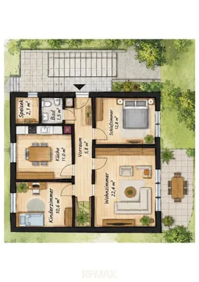 3-Zimmer-Haus kaufen in Gänserndorf – 93 m², € 235.000 – Bild 35 von 36