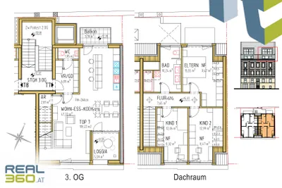 4-Zimmer-Wohnung kaufen in Linz – 118,22 m², € 833.655 – Bild 3 von 9