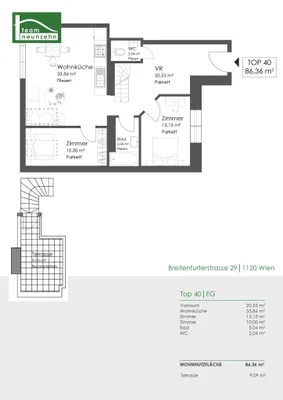 Immobilie kaufen in Wien – 86,36 m², € 449.000 – Bild 24 von 24