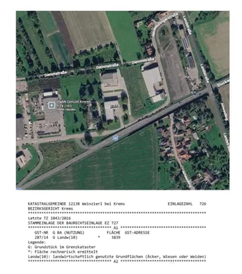 Immobilie kaufen in Krems an der Donau – 3 829 m², € 285.000 – Bild 3 von 6