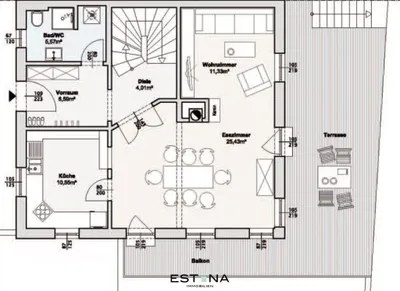 7-Zimmer-Haus kaufen in Wien – 197,52 m², € 1.300.000 – Bild 22 von 25