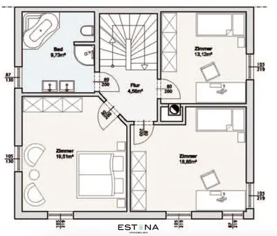 7-Zimmer-Haus kaufen in Wien – 197,52 m², € 1.300.000 – Bild 23 von 25