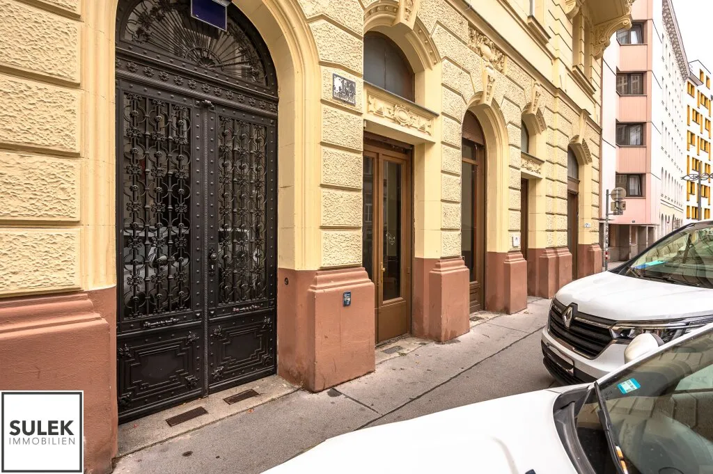 Geschäftslokal mit breiter Straßenfront, großen Schaufensterflächen und flexiblem Grundriss nahe Mariahilferstraße - Ansicht 2