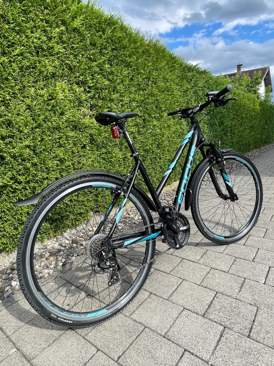 fahrradständer haibike sduro hardseven DECAIK für XDURO AllMtn Trekking Sduro AllMtn, Höhenverstellbarer Fahrradständer, Robuster Fahrradständer aus energy-efficient Color:Schwarz/Weiß Cube Launch Stereo Hybrid