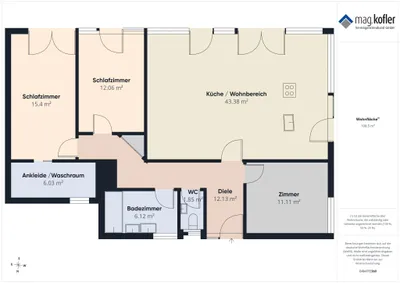 4-Zimmer-Wohnung kaufen in Dornbirn – 108,08 m², € 597.000 – Bild 27 von 27