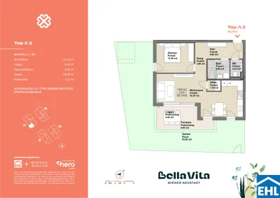 Immobilie kaufen in Wiener Neustadt – 62,14 m², € 281.000 – Bild 9 von 9