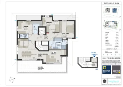 4-Zimmer-Wohnung kaufen in Salzburg-Umgebung – 118,1 m², € 1.098.900 – Bild 7 von 8