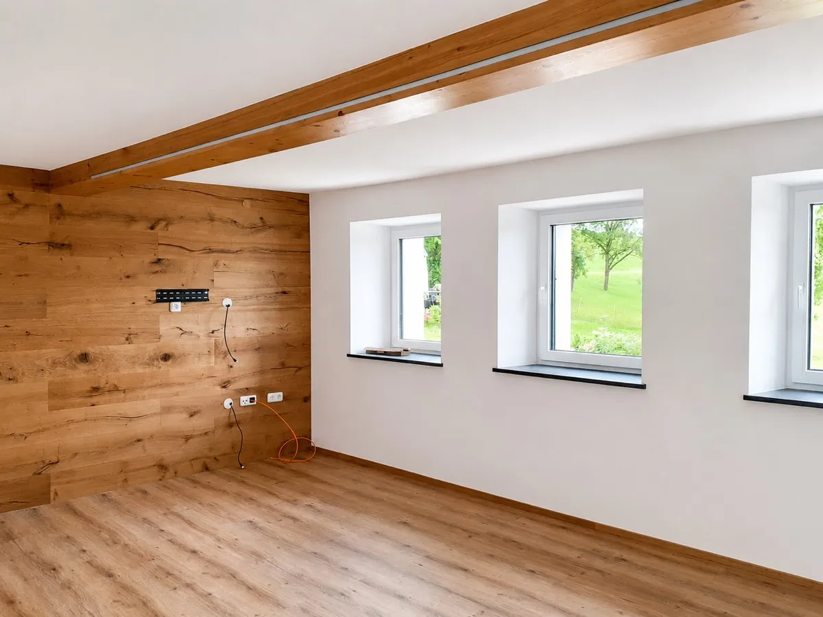 Hochwertige 120 m² Wohnung mit Terrasse und Bergblick in Oberschlierbach - Widok 3