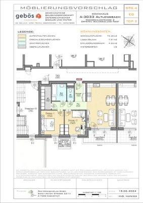 3-Zimmer-Wohnung mieten in Sankt Pölten Land – 73,95 m², € 784 – Bild 16 von 16