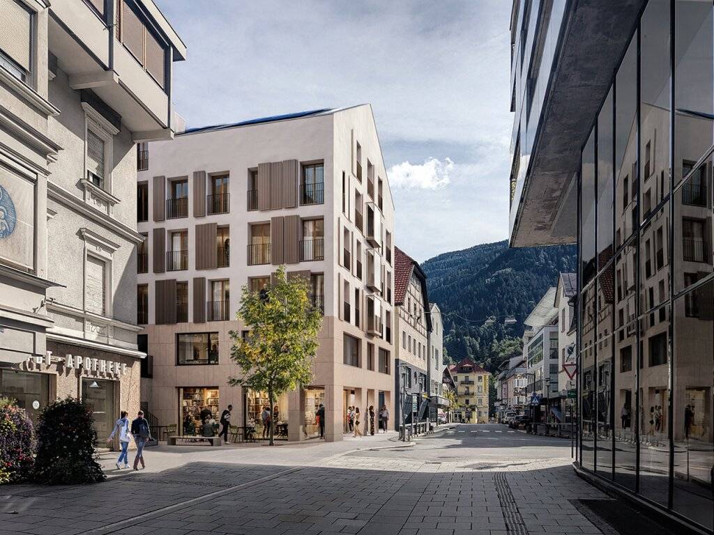 City-Wohnung mit französischen Balkonen | TOP 12, 2 Zimmer Wohnung im Jöchlerhaus in der Landecker Innenstadt - Ansicht 3