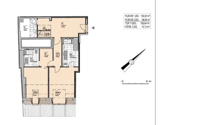 3-Zimmer-Wohnung mieten in Wien – 158,64 m², € 5.854 – Bild 13 von 15