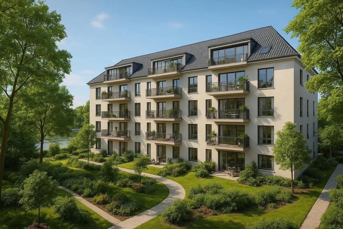 PURE ON THE MUR RIVER - unser neues Wohnprojekt an der Mur - TOP 2; MP - Ansicht 2