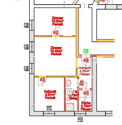 3-Zimmer-Wohnung kaufen in Korneuburg – 46,95 m², € 125.000 – Bild 12 von 12