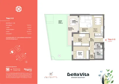 Immobilie kaufen in Wiener Neustadt – 70,95 m², € 307.000 – Bild 27 von 27