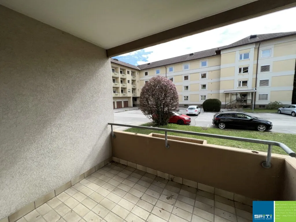 Klagenfurt: Einzimmerwohnung mit Loggia im EG - Top 107 - Ansicht 3