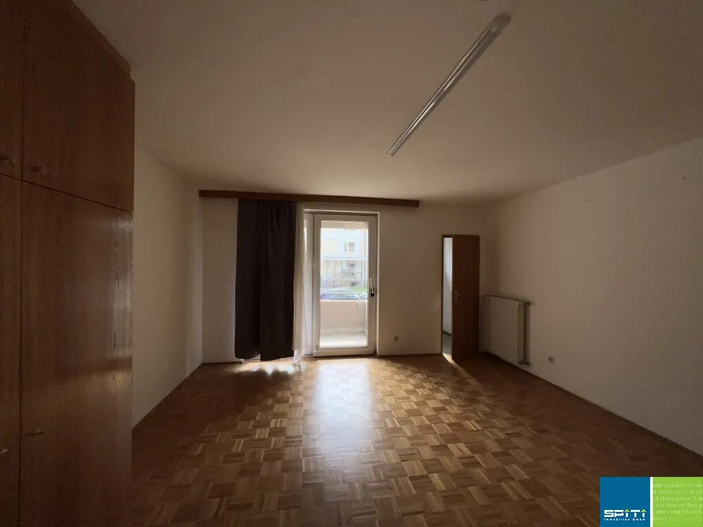 Klagenfurt: Einzimmerwohnung mit Loggia im EG - Top 107 - Ansicht 2