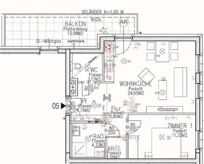 2-Zimmer-Wohnung mieten in Bruck an der Leitha – 52 m², € 815 – Bild 5 von 14
