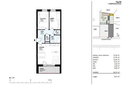 3-Zimmer-Wohnung mieten in Linz – 66,37 m², € 1.291 – Bild 9 von 15