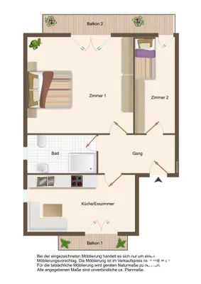 3-Zimmer-Wohnung mieten in Kufstein – 50 m², € 1.162 – Bild 8 von 8