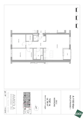 3-Zimmer-Wohnung mieten in Wien – 86 m², € 1.395 – Bild 13 von 13