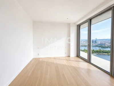 3 Zimmer mit Weitblick und 39m2 Loggia: U1 Donauinsel - DC2 Tower – Bild 2