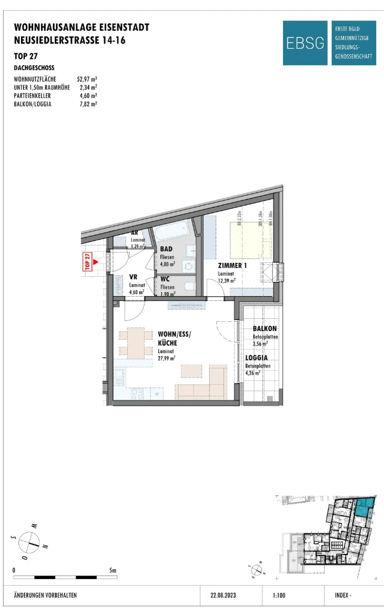 Wohnung – Eisenstadt - Ansicht 2