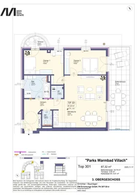 3-Zimmer-Wohnung kaufen in Villach – 87,32 m², € 718.000 – Bild 12 von 13