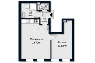 2-Zimmer-Wohnung kaufen in Wien – 46,54 m², € 237.354 – Bild 31 von 31