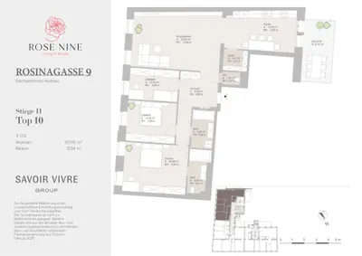 4-Zimmer-Wohnung kaufen in Wien – 122 m², € 899.000 – Bild 11 von 11