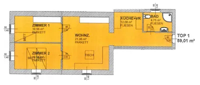 3-Zimmer-Wohnung mieten in Murtal – 59,01 m², € 597 – Bild 8 von 8