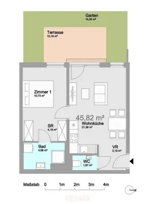 2-Zimmer-Wohnung kaufen in Wien – 45 m², € 280.000 – Bild 11 von 11