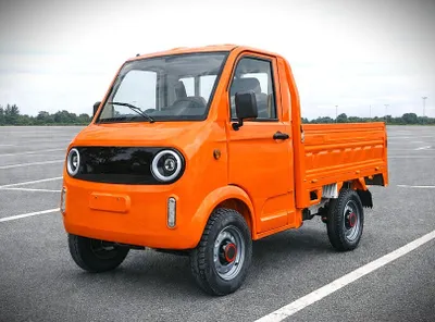 Elektro Truck mit geschlossener Kabine Transporter / Kastenwagen